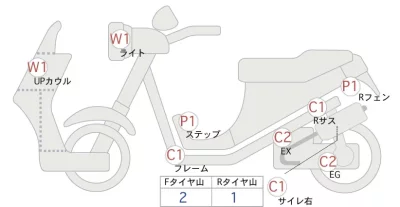 Yamaha CYGNUS GRIF ASU