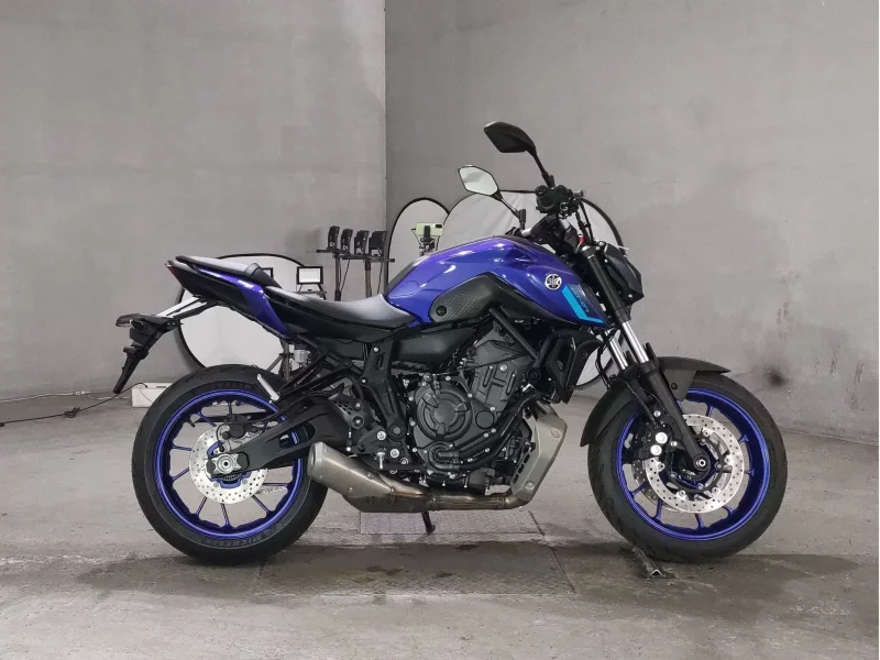 Yamaha MT-07 лот № 8535 оценка 6  с аукциона в Японии