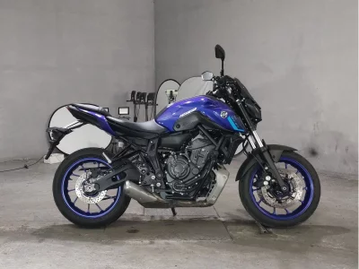 Yamaha MT-07  с аукциона в Японии