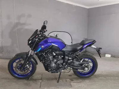Yamaha MT-07  с аукциона в Японии