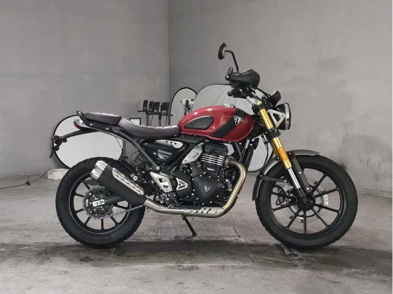 Triumph  SCRAMBLER 400X лот № 8481 оценка 4.5  с аукциона в Японии