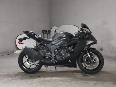 Kawasaki ZX-6R  с аукциона в Японии