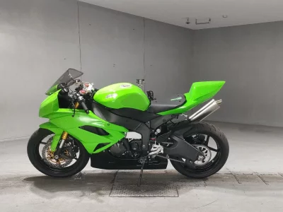 Kawasaki ZX-6R RACE BASE  с аукциона в Японии