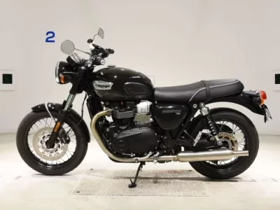 Triumph  BONNEVILLE T100 лот № 5498 оценка 5  с аукциона в Японии 2