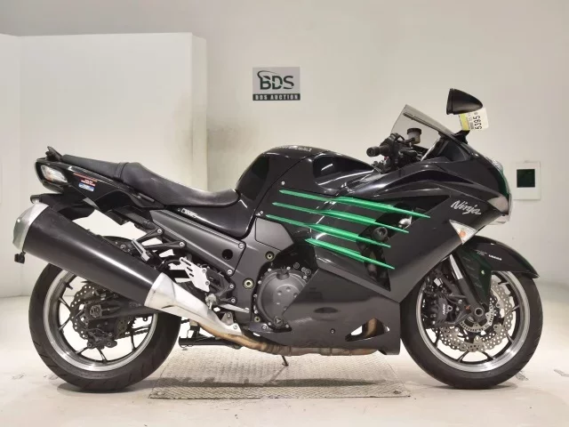 Kawasaki ZX-14R лот № 5395 оценка 4  с аукциона в Японии