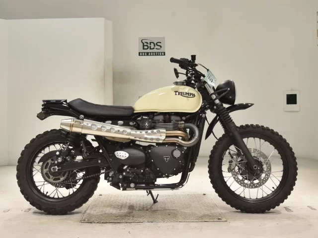 Triumph  STREET SCRAMBLER лот № 2829 оценка 5  с аукциона в Японии