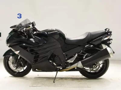 Kawasaki ZZR1400A  с аукциона в Японии