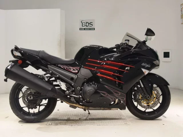 Kawasaki ZX-14RA лот № 0437 оценка 4  с аукциона в Японии