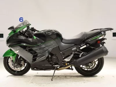 Kawasaki ZX-14RA лот № 0338 оценка 5  с аукциона в Японии 2