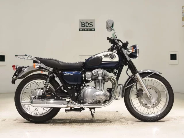 Kawasaki W800 лот № 7619 оценка 5  с аукциона в Японии