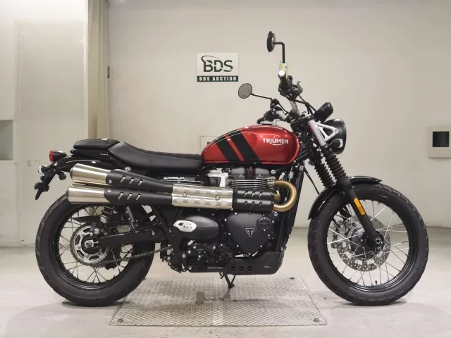 Triumph  SCRAMBLER лот № 7513 оценка 5  с аукциона в Японии