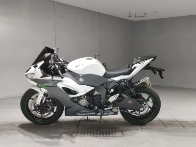 Kawasaki ZX-6R  с аукциона в Японии