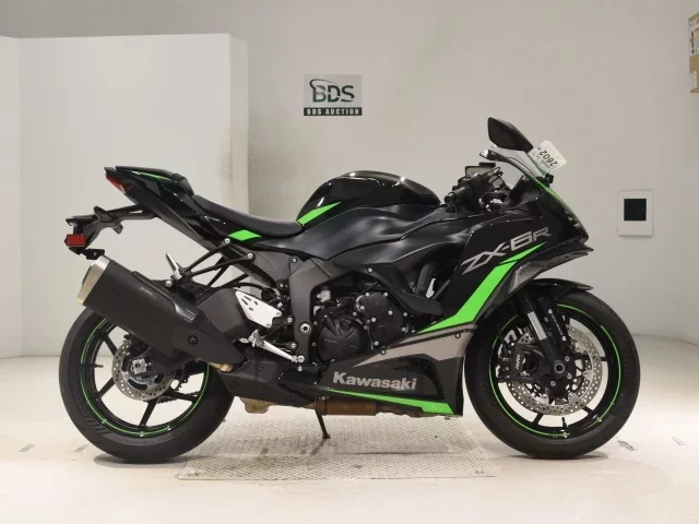 Kawasaki ZX-6RA лот № 2602 оценка 7  с аукциона в Японии