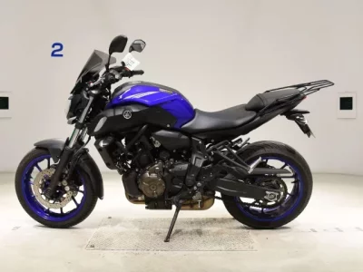 Yamaha MT-07A лот № 7616 оценка 5  с аукциона в Японии 2