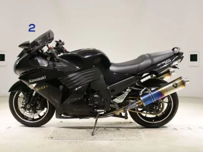 Kawasaki ZZR1400  с аукциона в Японии