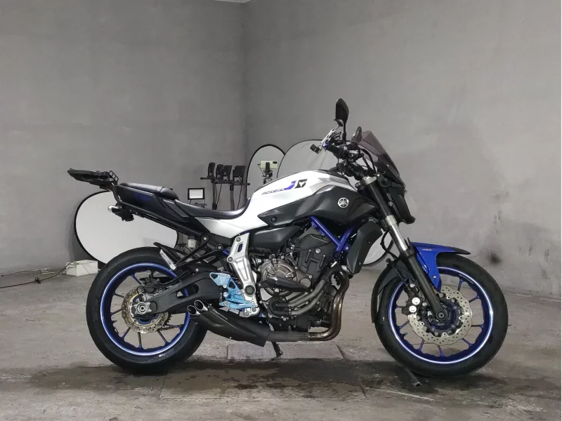 Yamaha MT-07 лот № 8353 оценка 4  с аукциона в Японии