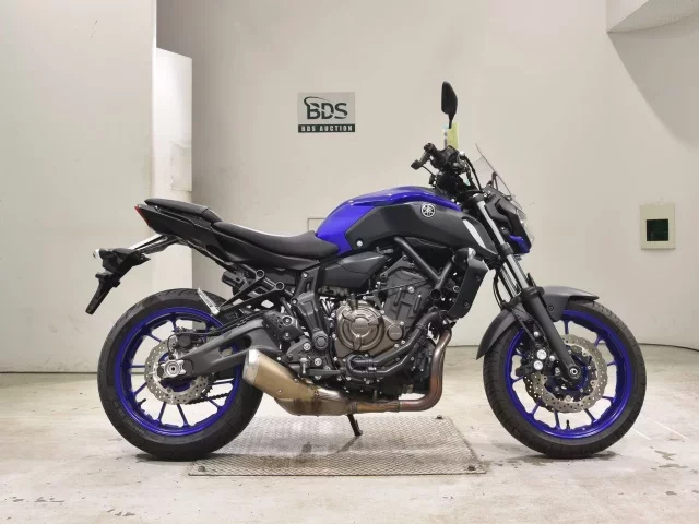 Yamaha MT-07A лот № 2672 оценка 6  с аукциона в Японии