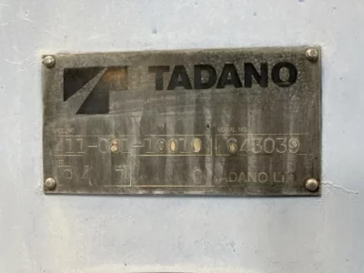 TADANO CRANE