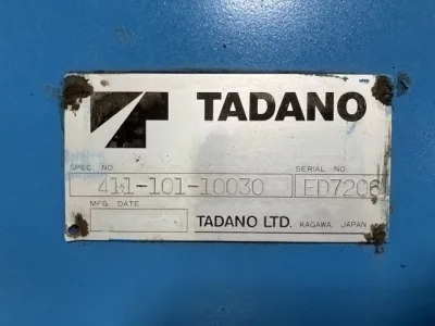 TADANO CRANE