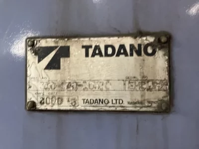 TADANO CRANE
