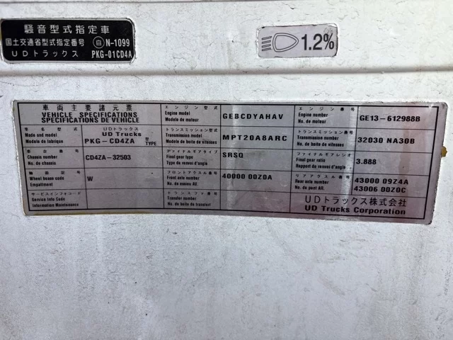 Nissan UD SERIES