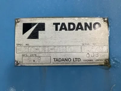 TADANO CRANE