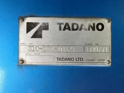 TADANO CRANE