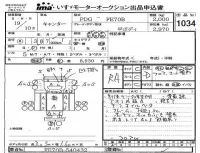 Mitsubishi CANTER лот № 1034 оценка RA  с аукциона в Японии 4
