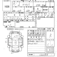 Honda ACTY TRUCK лот № 1028 оценка R  с аукциона в Японии 6