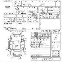 Mazda PREMACY лот № 1035 оценка R  с аукциона в Японии 4