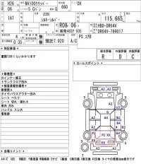 Nissan CLIPPER VAN лот № 3306 оценка R  с аукциона в Японии 4