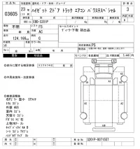 Daihatsu HIJET TRUCK лот № 3605 оценка 3  с аукциона в Японии 5
