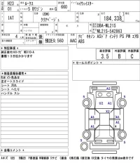 Nissan ROOX лот № 3330 оценка 3.5  с аукциона в Японии 5