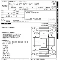 Honda FIT лот № 43102 оценка RA  с аукциона в Японии 10