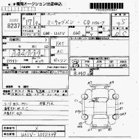 Mitsubishi MINICAB VAN лот № 8237 оценка 3.5  с аукциона в Японии 6