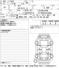 Nissan DAYZ лот № 3008 оценка 5  с аукциона в Японии 5