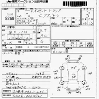 Daihatsu HIJET TRUCK лот № 8269 оценка 3  с аукциона в Японии 7