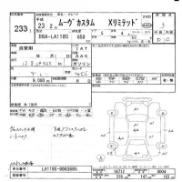 Daihatsu MOVE лот № 233 оценка 3  с аукциона в Японии 6
