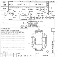 Suzuki SPACIA GEAR лот № 124 оценка 5  с аукциона в Японии 10