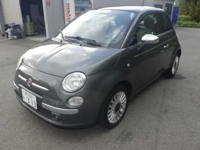 Fiat 500  с аукциона в Японии