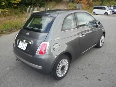 Fiat 500  с аукциона в Японии