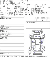 Mitsubishi EK CUSTOM лот № 3048 оценка R  с аукциона в Японии 5