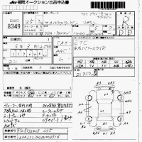 Volkswagen SHARAN лот № 8349 оценка R  с аукциона в Японии 7