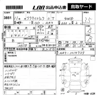 Honda ACTY TRUCK лот № 3851 оценка 3.5  с аукциона в Японии 5