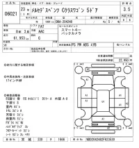 Mercedes-Benz C CLASS WAGON лот № 6021 оценка 3.5  с аукциона в Японии 5