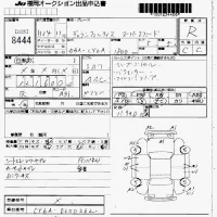 Mitsubishi GALANT FORTIS лот № 8444 оценка R  с аукциона в Японии 7