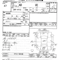 Nissan AD лот № 47 оценка 3.5  с аукциона в Японии 7