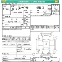 Daihatsu MOVE LATTE лот № 11032 оценка RA  с аукциона в Японии 3