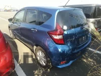 Nissan NOTE лот № 8021 оценка R  с аукциона в Японии 1