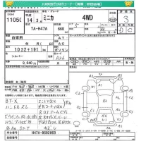 Mitsubishi MINICA лот № 11050 оценка 3  с аукциона в Японии 3